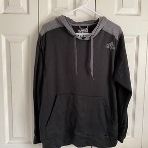Men’s Medium Adidas Black and Gray Sweatshirt